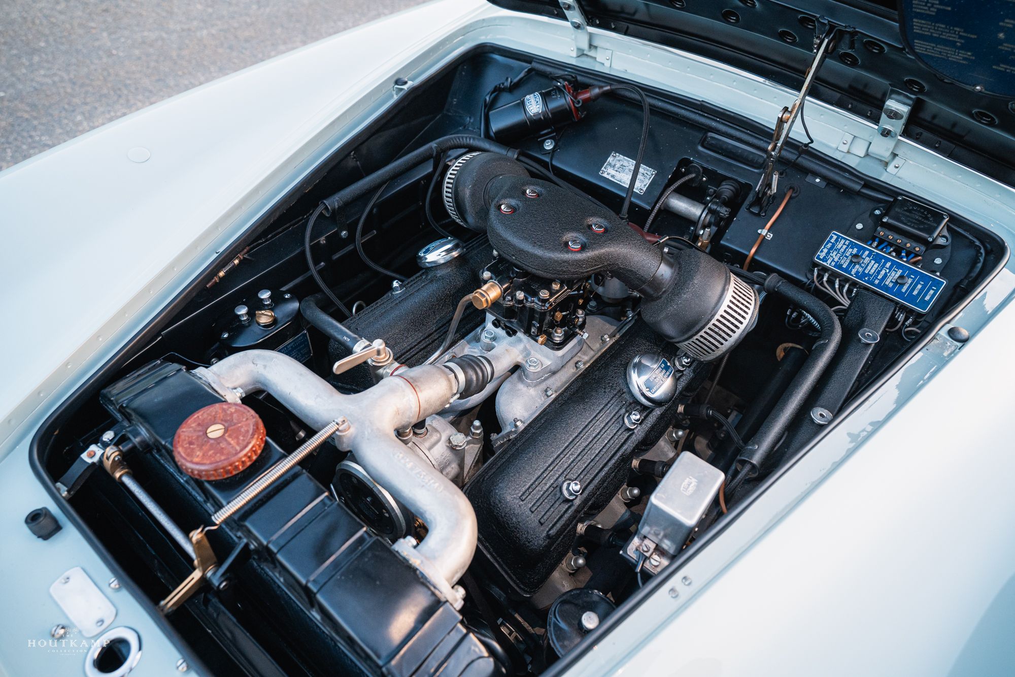 1955 Lancia B24S Spider America avec son hard-top